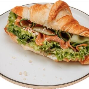 Croissant with Prosciutto