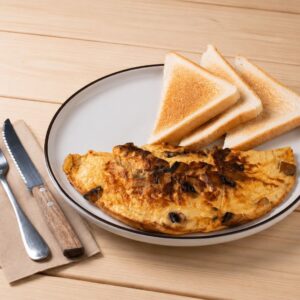 Սնկով օմլետ / Mushroom omlette